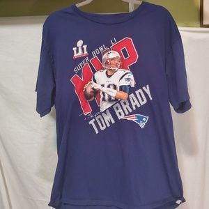 NFL Super bowl LI Tom Brady VIP tee mens xl